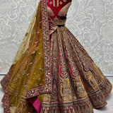 Meticulously Bridal Wedding Lehenga