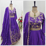 Designer Silk Heavy Gown