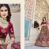 Crafting Dreams with Velvet Touch: Elevate Your Bridal Journey with Our Luxe Lehengas