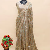 Heavy Sequance Emroidered Saree Collection