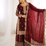 Panjabi Occasionally Embroidered Suit