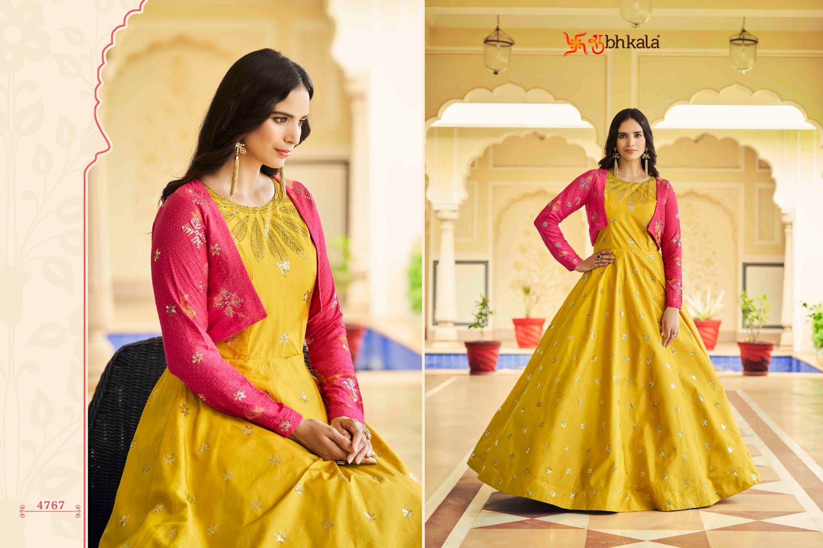 Partywear Anarkali Gown