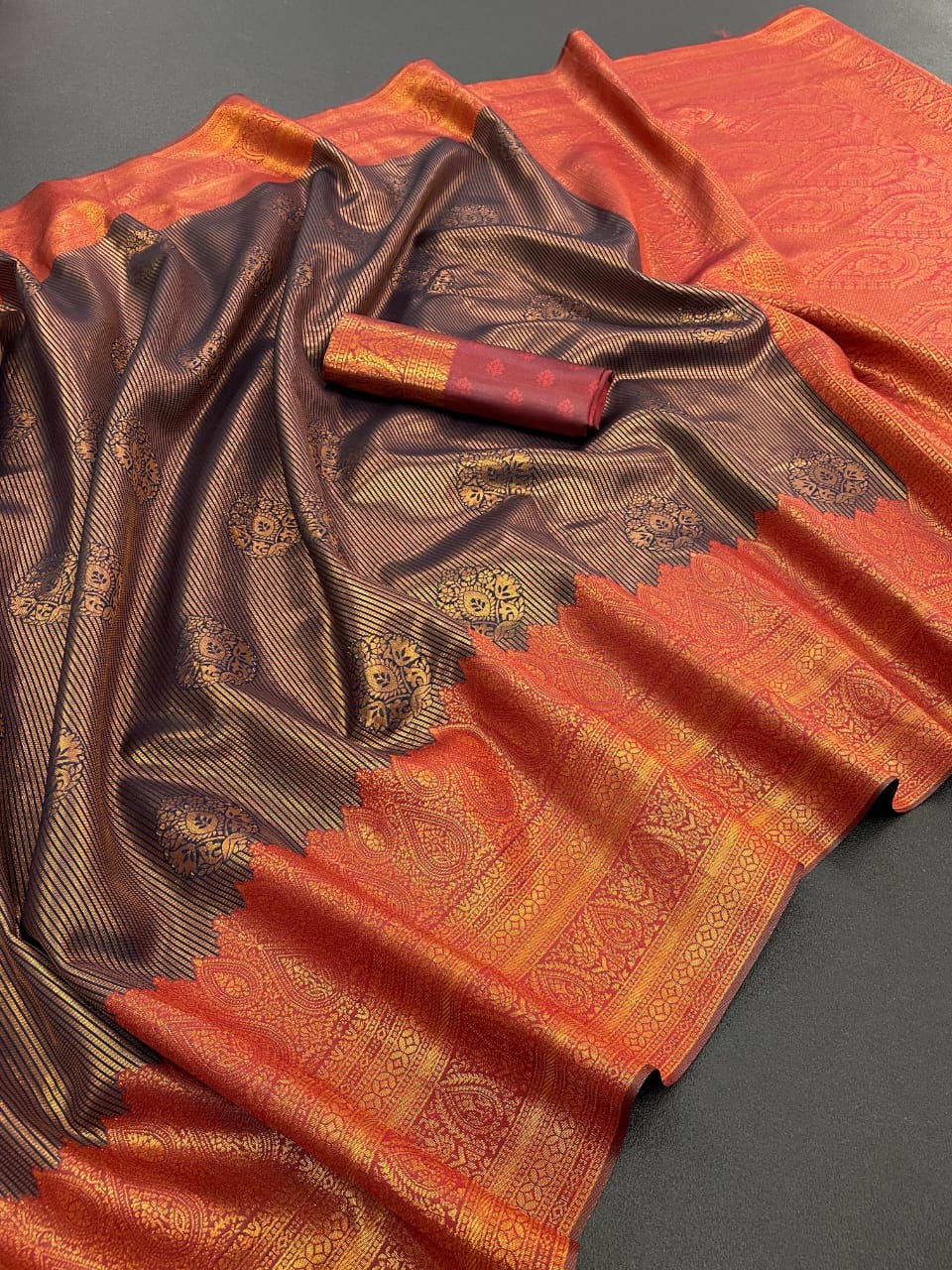 Kuber Pattu Kanjivaram Silk Saree