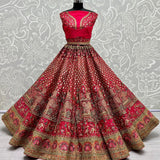 Silk Crafted Heavy Bridal Lahenga