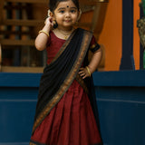 Beautiful Kids South Indian Lehenga