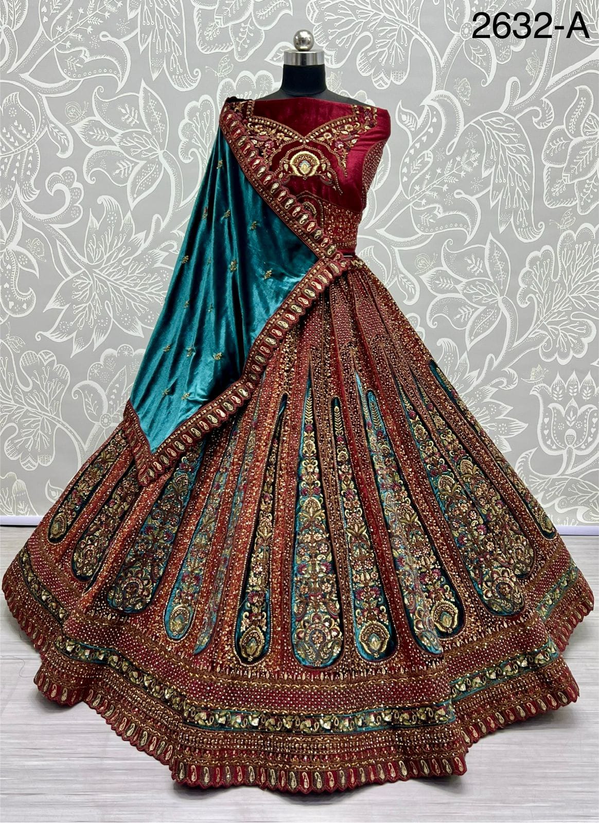 Elegant Bridal Premiun Wedding Lehenga