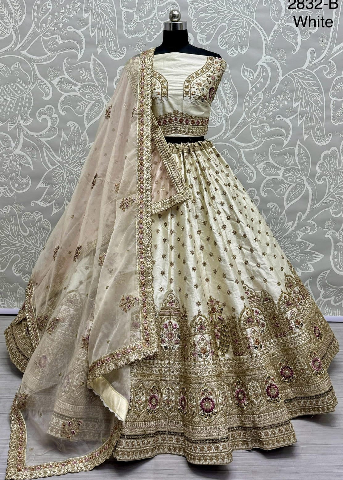 Tremendous Handwork Karigari Bridal Lehenga