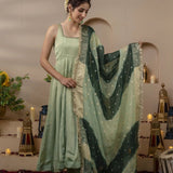 Pista Designer Anarkali Gown Collection