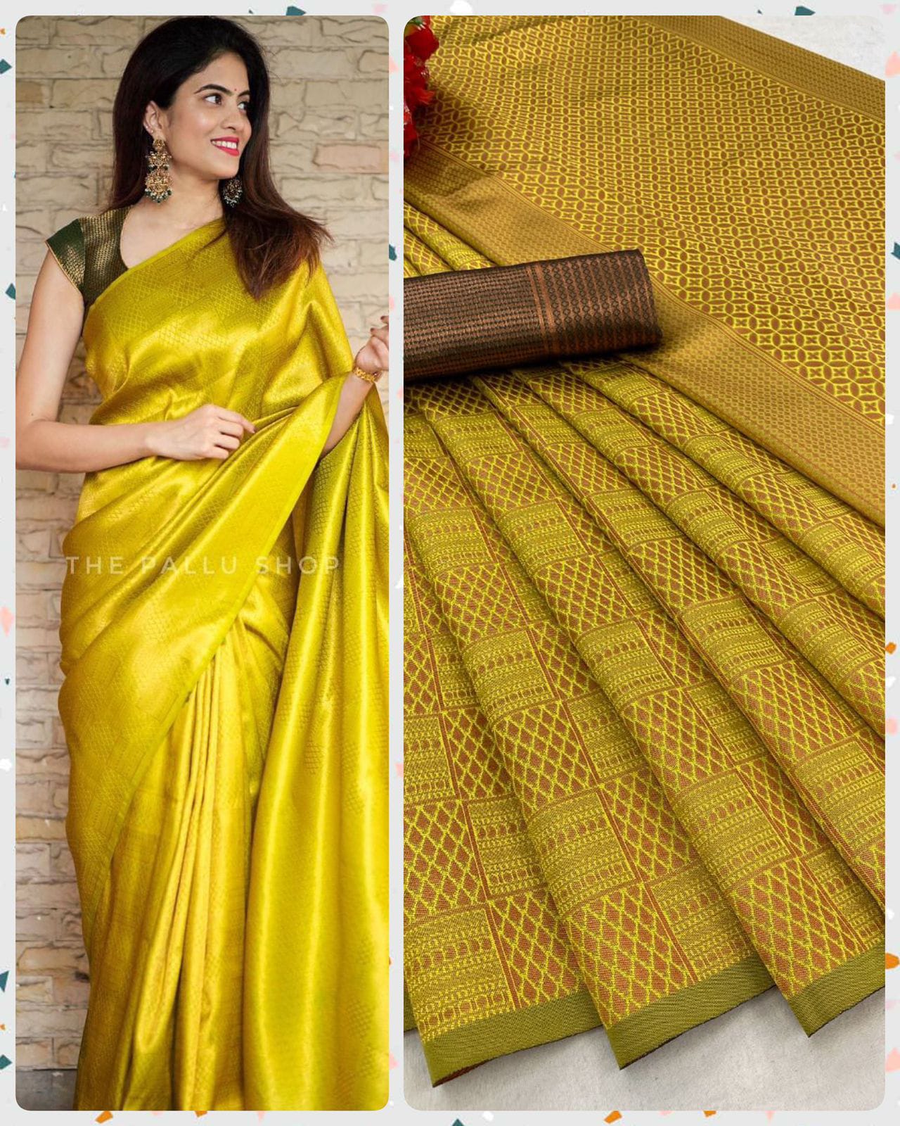 Beautiful Art Silk Jacquard Border Saree