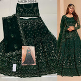 Bridal wedding anarkali lahenga