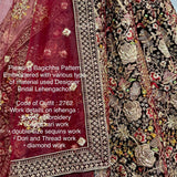 Premium Bridal Velvet Wedding Lehenga