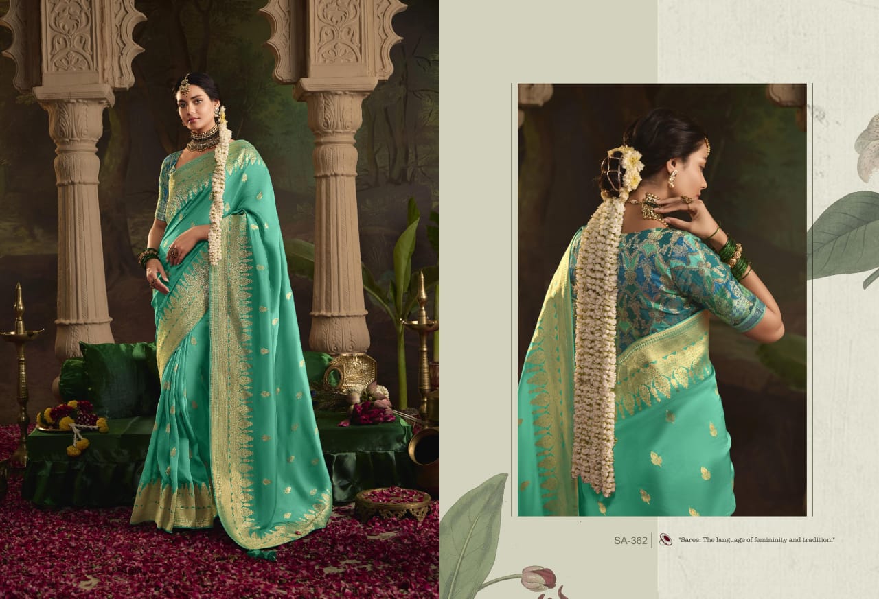 Traditional Bridal Dola Silk Saree