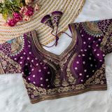 Beautiful Wedding Peacock Blouse