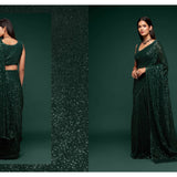 Heavy Sequence saree collection