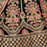 Bridal Special Velvet Lehenga