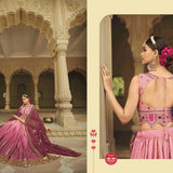 New Exclusive Embroiered Semi Stitched Bridal Lehenga Choli