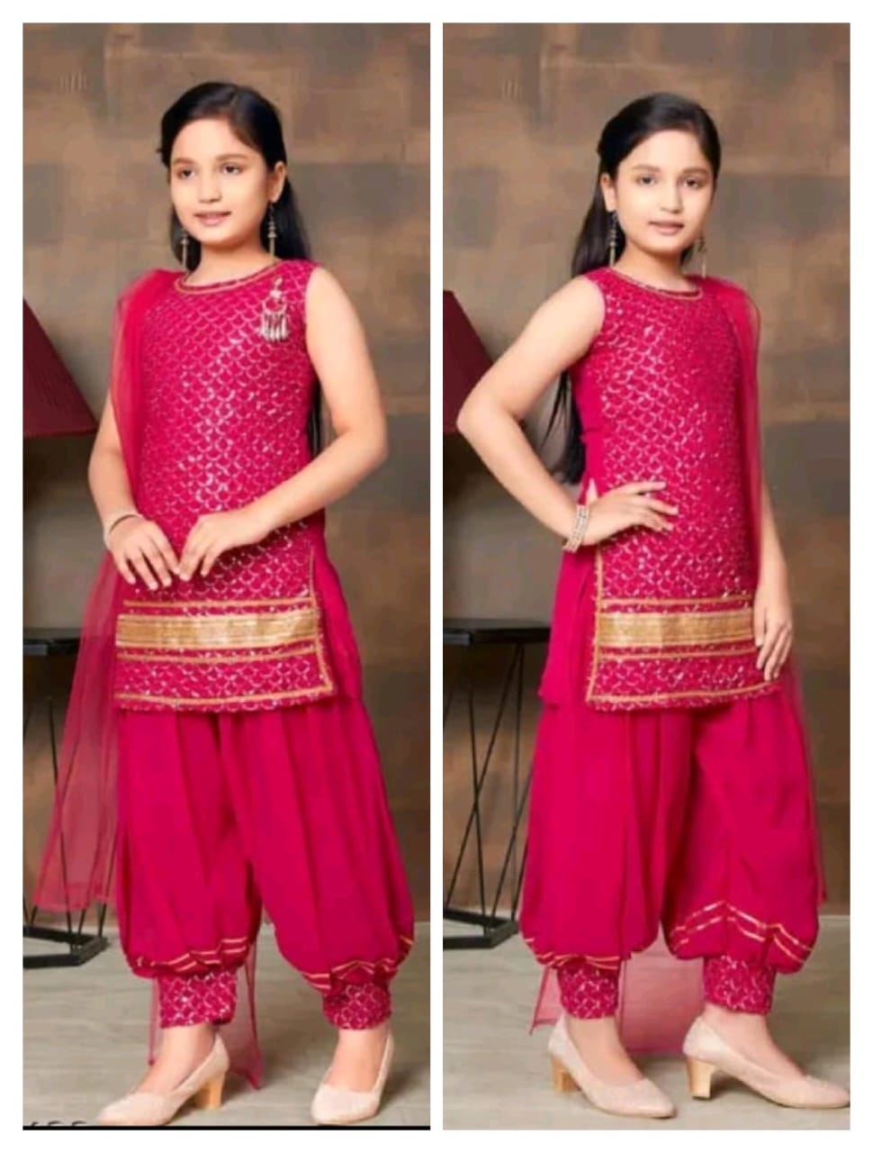 Trending Kids Patiyala Suit