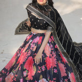 Beautyfull Premium Flower Print Lehenga Choli