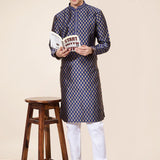 Premium Men's Art Silk Kurta