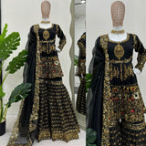 Black Pakistani Bridal Suit Collection