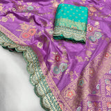 Gorgeous Shaded Organza  Saree