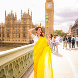 Gorgeouse Yellow Saree Collection