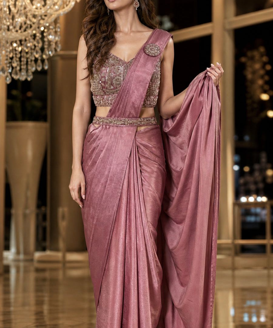 Classic Amoha Beads Ready To Wear Saree