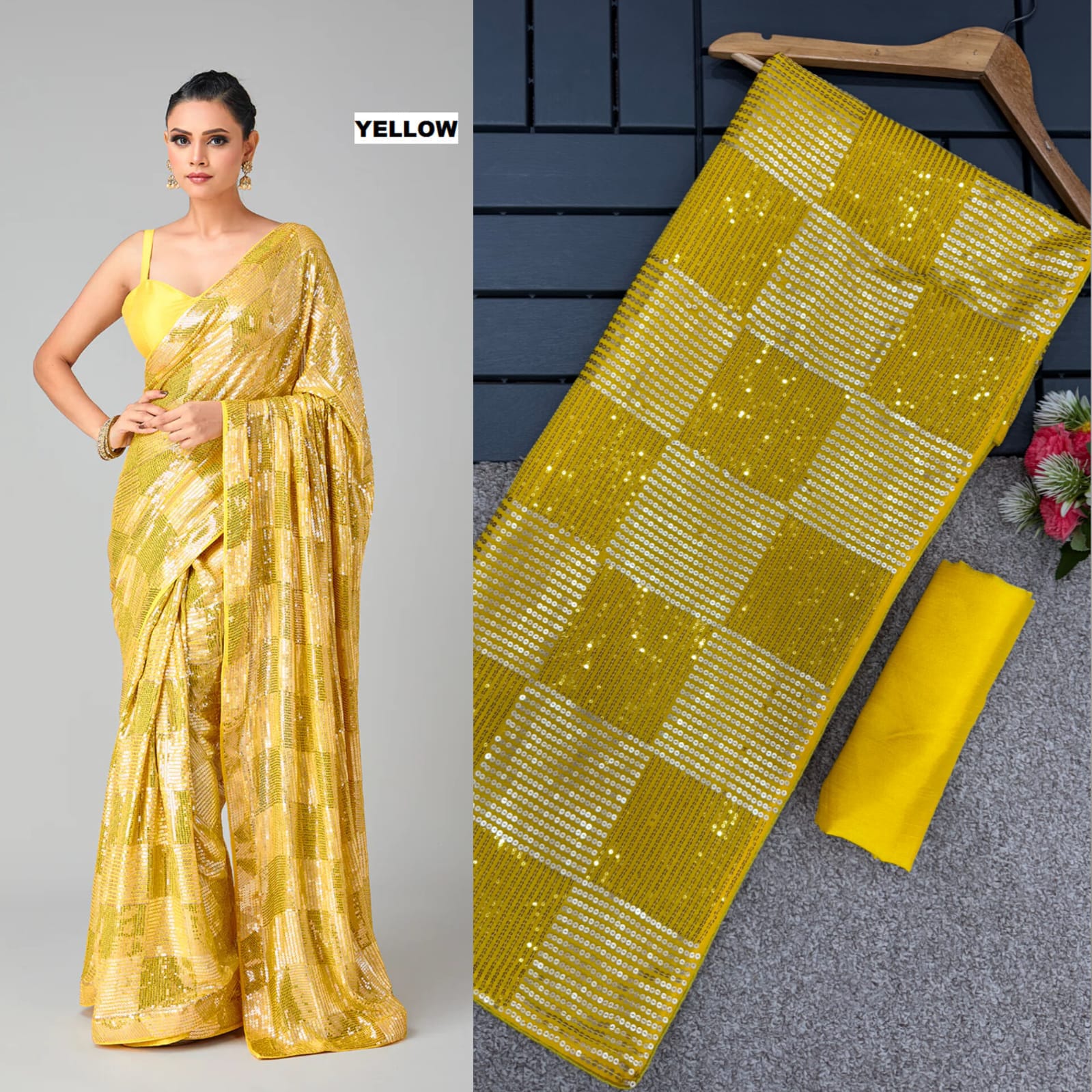 Bollywood BlockBuster Sequance Saree