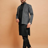 Traditional Men's Indo Jacket Kurta