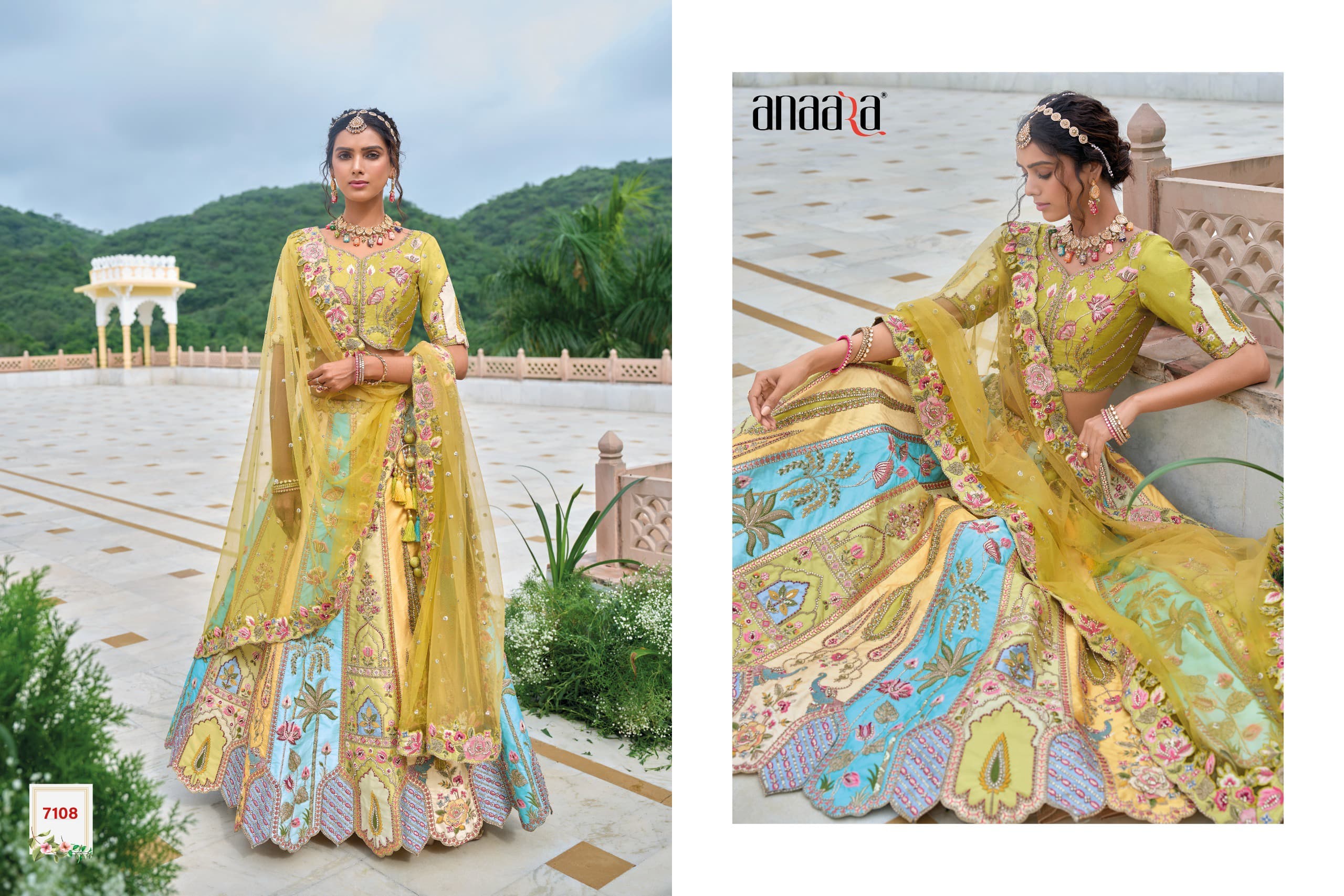 Anaara Grand Bridal Wedding Lehenga