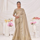 Sumitra Majestic Dyed Sequence Lining Saree