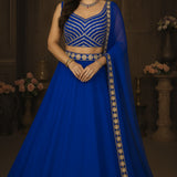 Occasionally Heavy Georgette Lehenga