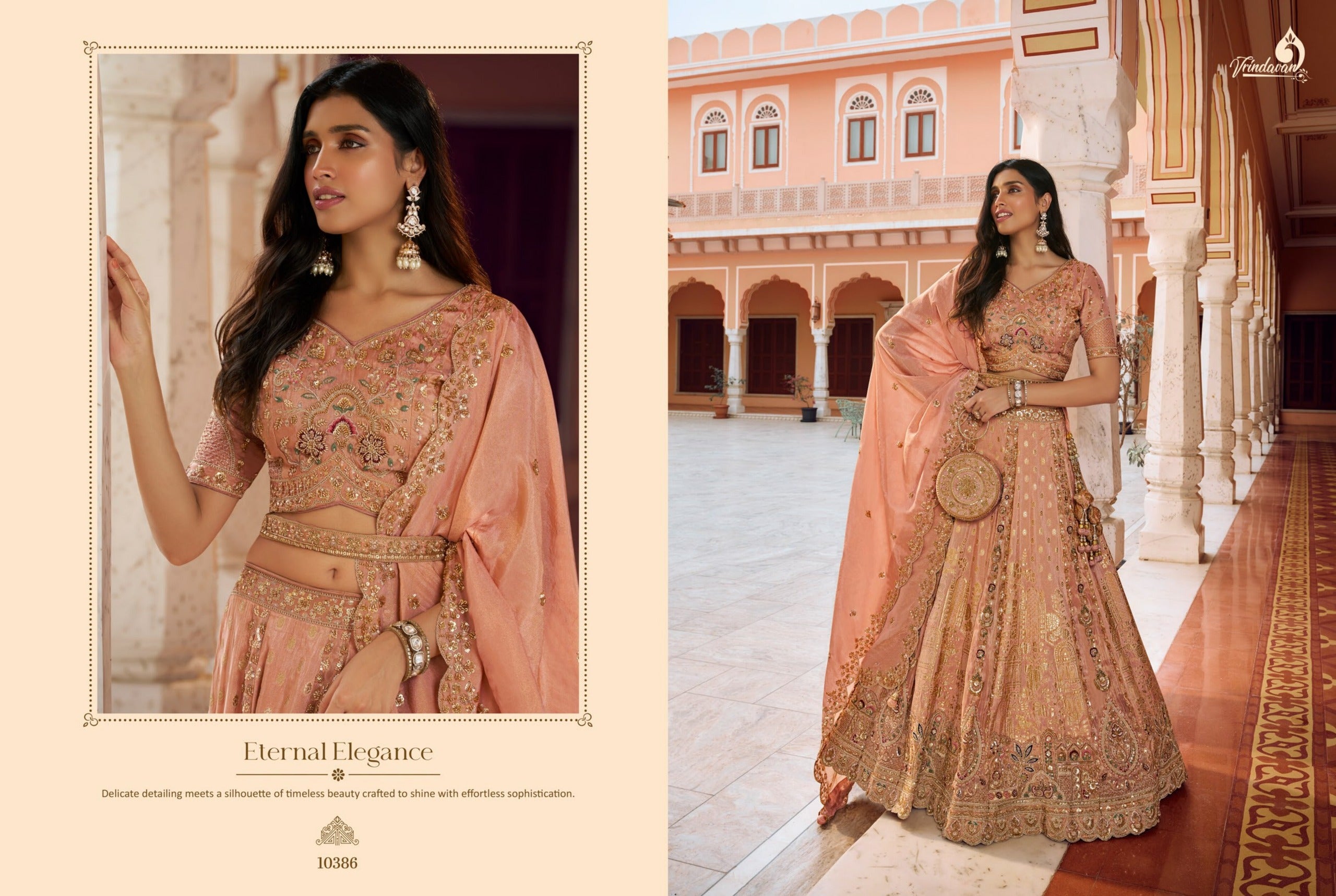 Elegant Premium Silk Wedding Lehenga