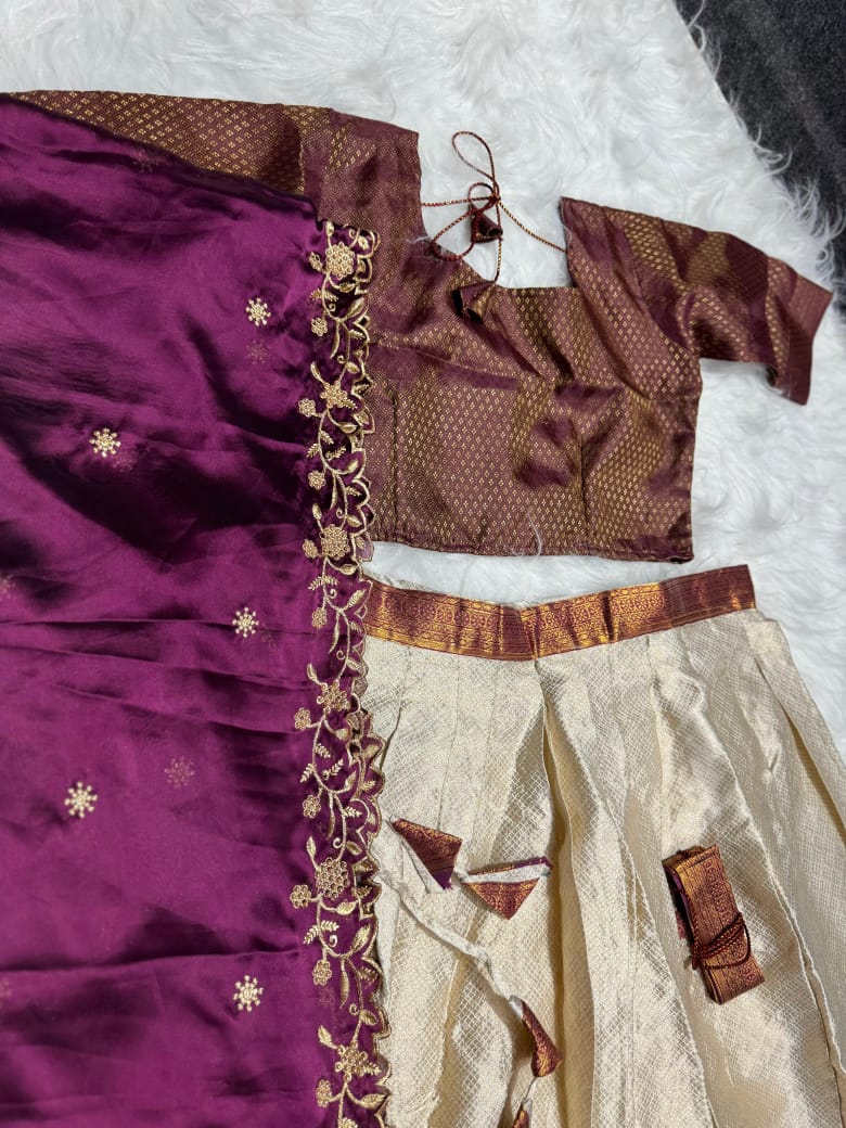 Premium  Kanjivaram Lehenga