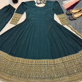 Designer Georgette Anarkali Gown