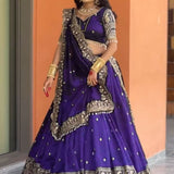 Rajasthani Traditional Chinon Lehenga