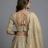Premium Silk Embroidered Wedding Lehenga