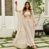 Exclusive Indo Stylish Shrug Suit