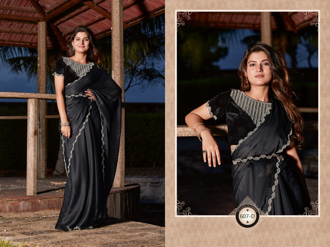 Fabulous  Heavy Sequence  Saree