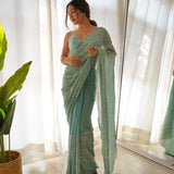 Attractive Georgette Saree