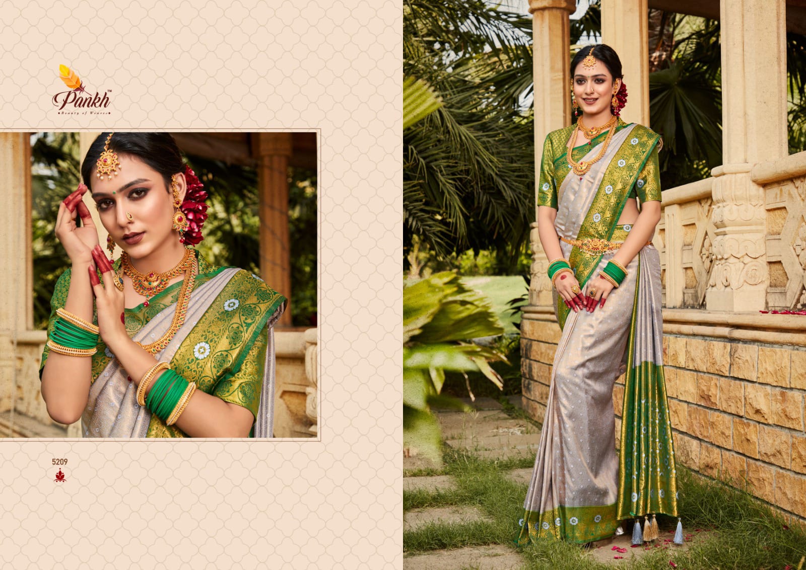 Trending kanjivaram silk saree