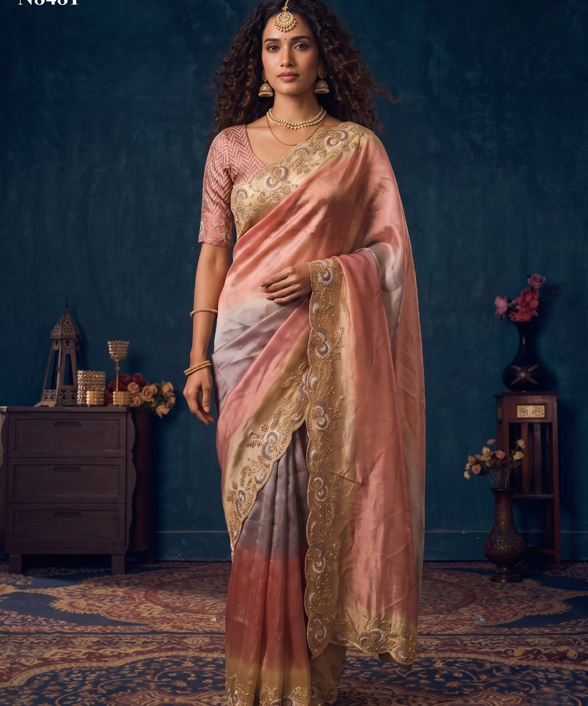 Sanskriti Bridal Organza Silk Saree