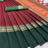 Beautiful  Tone  colour saree