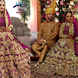 Premium Bridal Velevt Wedding Lehenga