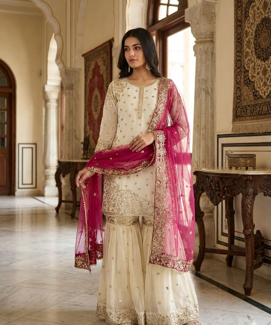 Eid Special Embroidered Straight Suit