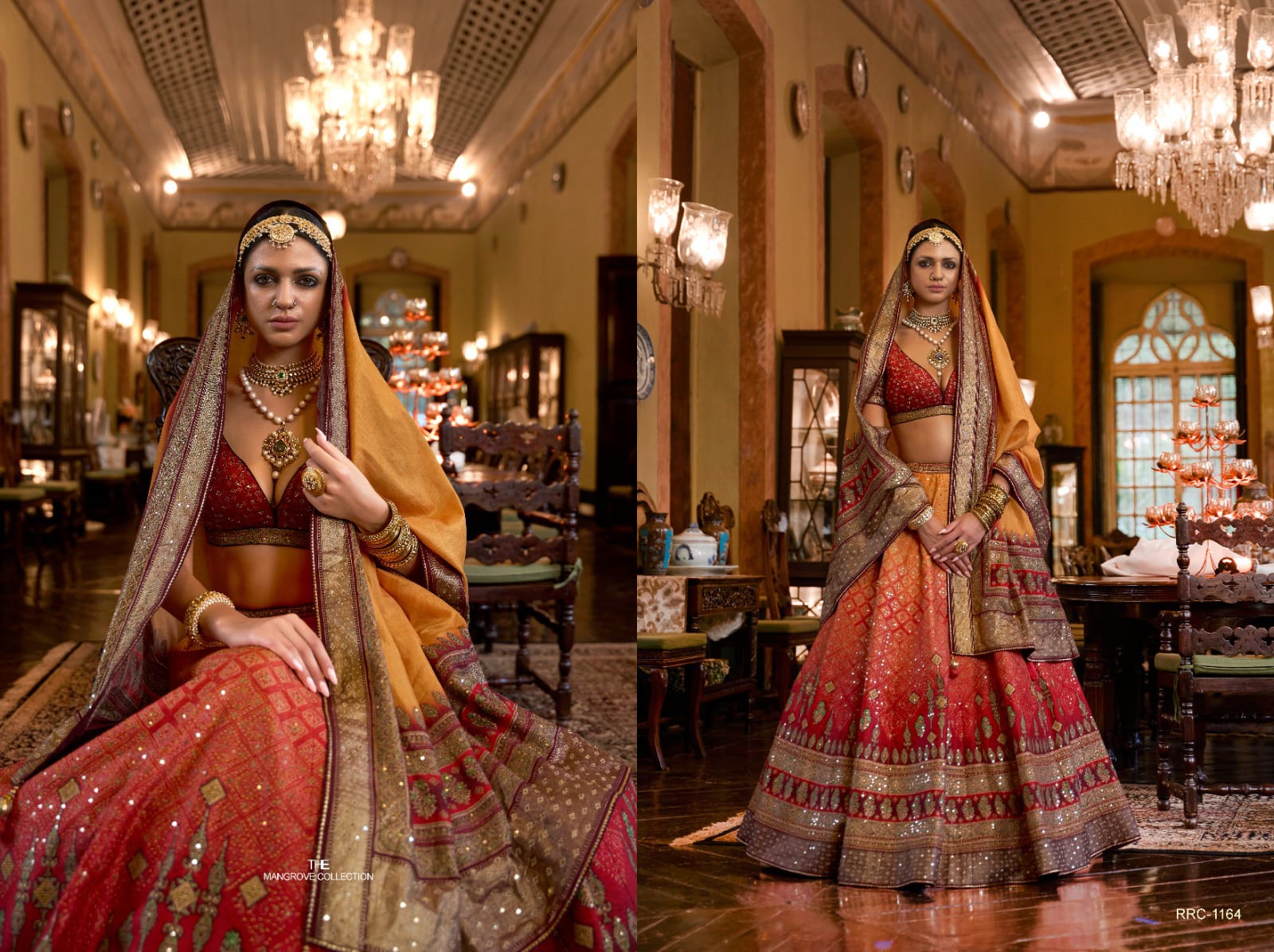 Bridal Rajwadi lahenga Collections