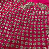 Pink heavy bridal Dulhan Lahenga choli