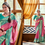 Treditional Zari Woven Silk Saree