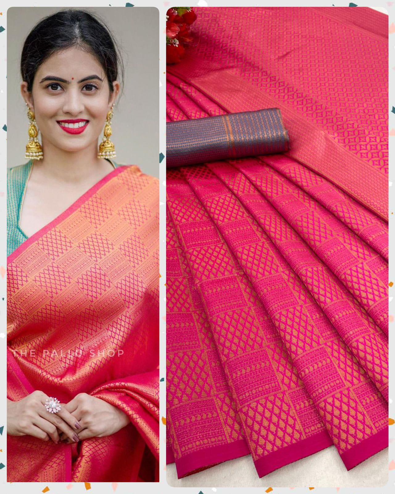 Beautiful Art Silk Jacquard Border Saree