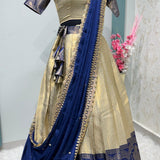 Exclusive Designer Kanjivaram Silk Lehenga